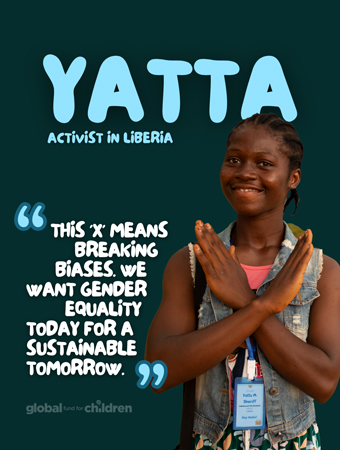 Young activist from Liberia - Yatta