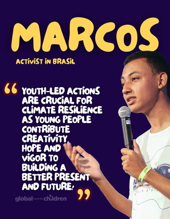 Youth activist - Marcos